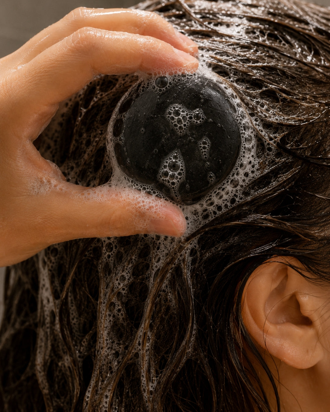 SHAMPOO SÓLIDO DETOX - Carbón Activado